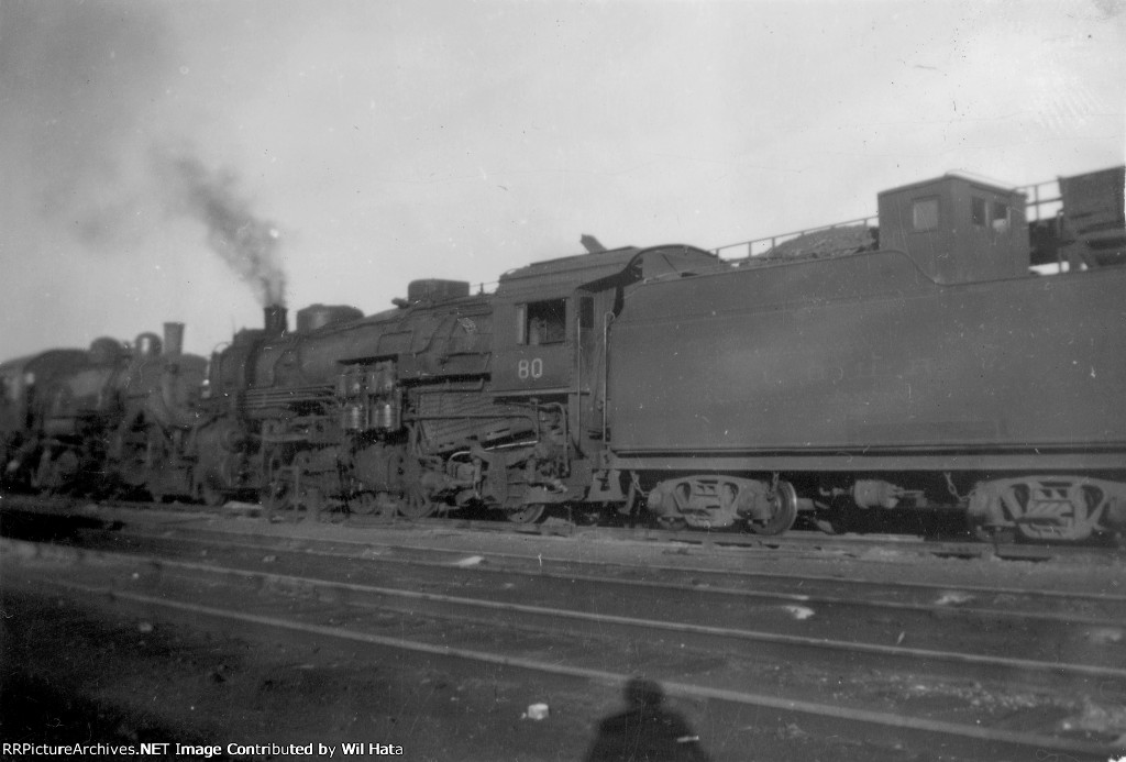 Lehigh & Hudson River 2-8-2 80